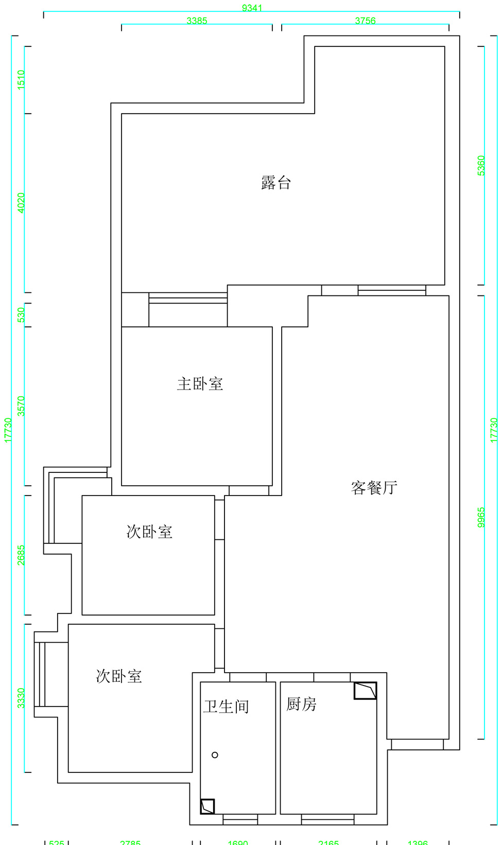 上善芷菱苑原始結構